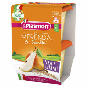 Plasmon - La merenda dei bambini sapori di natura pera cereali asettico 2 x 120 g