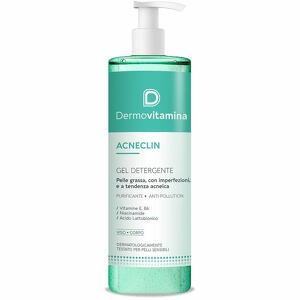 Dermovitamina acneclin - Gel detergente 400 ml