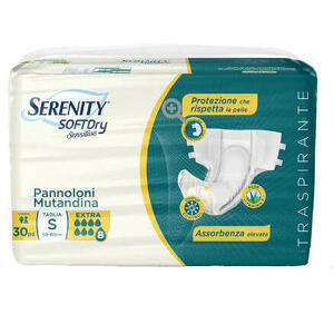 Serenity - Pannolone mutandina sd sensitive extra taglia l 30 pezzi