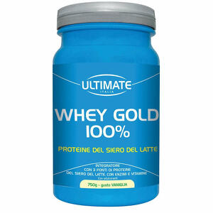 Ultimate - Ultimate whey gold 100 % vaniglia 750 g