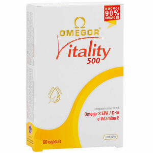 Omegor - Omegor vitality 500 60 capsule