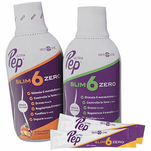 Ultra pep - Slim 6 zero ananas 500 ml biosline