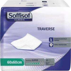 Soffisof - Traversa per incontinenza  classic 8 gocce 60 x 60 15 pezzi