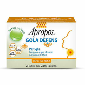 Apropos - Gola defens pro 20 pastiglie mentolo eucalipto