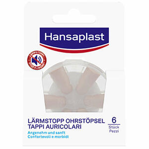 Hansaplast - Ear plugs 6 pezzi