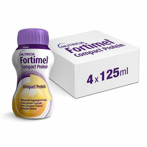 Fortimel - Compact protein hot tropical zenzero 4 x 125 ml