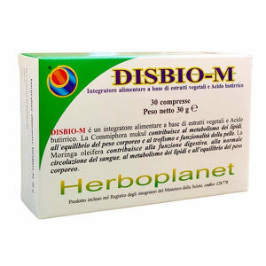 Herboplanet - Disbio m 30 compresse