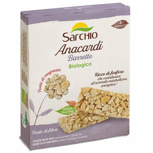 Sarchio - Barrette anacardi 75 g