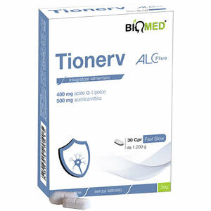 Biomed - Tionerv alc plus 30 compresse