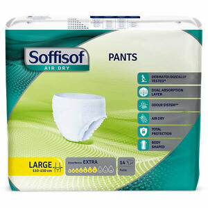 Soffisof - Pannolone  air dry pants extra l 14 pezzi