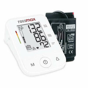 Rossmax - Misuratore di pressione  x3 con alimentatore