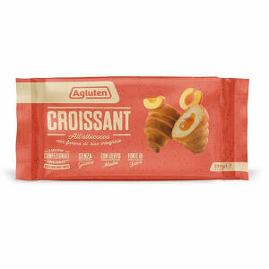 All'albicocca - Agluten croissant albicocca 4 pezzi da 55 g