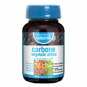 Naturmil - Carbone vegetale attivo 90 perle