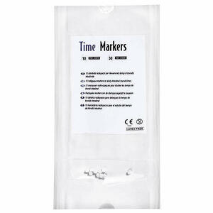 Time markers - Marcatore radiopaco in granuli a base di polipropilene food grade e bario solfato fu time-markers per rilevamento tempo di transito intestinale busta da 10 cilindretti 20 pezzi