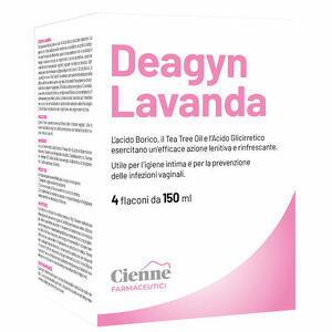 Deagynlavanda - Deagyn lavanda vaginale 4 flaconi