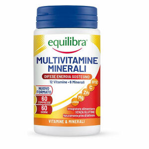 Equilibramultivitamineminerali - Equilibra multivitamine e minerali 60 compresse