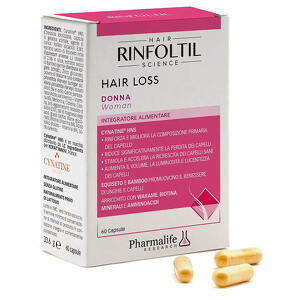 Pharmalife research - Rinfoltil hair loss donna 60 cps