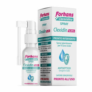 Forhans - Collutorio spray con clorexidina  clexidin 50ml