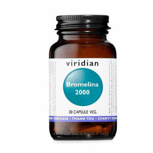 Viridian bromelina 2000 - 30 capsule