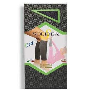 Solidea - Leg scaldamuscoli nero m