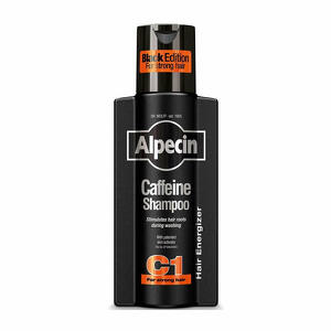 Alpecin  caffeine shampoo  c1 - Alpecin energizer shampoo c1 black edition 250 ml