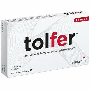 Tolfer - Ihat idrossido ferro adipato tartrato nano 30 capsule