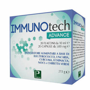 Piemme pharmatech - Immunotech advance 20 flaconcini + 20 capsule