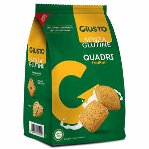 Giusto - Senza glutine quadri frollini 200 g