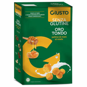 Giusto - Senza glutine oro tondo miele 250 g