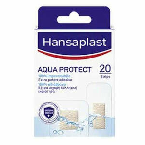 Hansaplast - Cerotto  aqua protect 20 pezzi