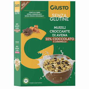 Giusto - Senza glutine muesli avena cioccolato 275 g