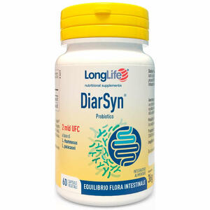 Long life - Longlife diarsyn 60 capsule vegetali