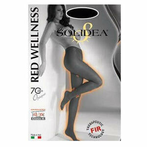 Solidea - Red wellness 70 opaque collant nero 1s