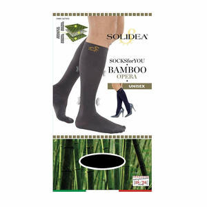 Solidea - Socks for you bamboo opera gambaletto nero xxl