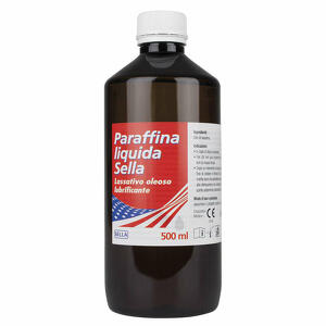 Lassativo oleoso lubrificante - Paraffina liquida md lassativo 500ml sella