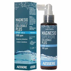 Aessere - Magnesio superiore colloidale plus spray 1000 ppm 100 ml