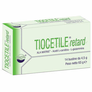 Tiocetile retard - 14 buste da 4,5 g