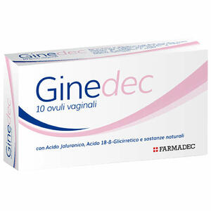 Ginedec - Ovuli vaginali 10 pezzi