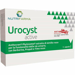 Aqua viva - Nutrifarma urocyst active 15 capsule