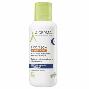 A-derma - Exomega control crema notte 400 ml