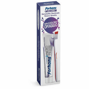 Forhans - Dentifricio microfiller + spazzolino