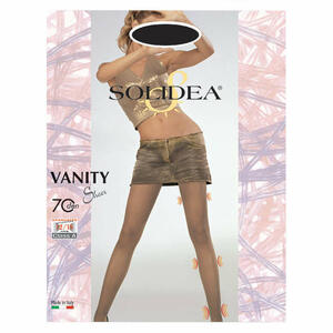 Solidea - Vanity 70 sheer collant vita bassa nero 4 l