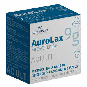 Aurolax - Microclismi per adulti aurolax 6 contenitori 9 g