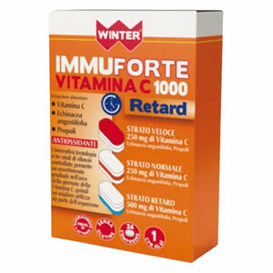 Gdp srl-general dietet.pharma - Winter immunoforte vitaminca c 1000 retard 24 compresse