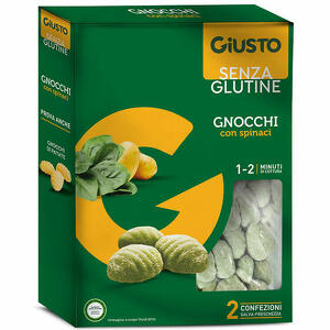 Giusto - Senza glutine gnocchi spinaci 500 g