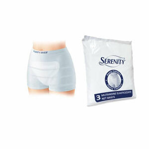 Serenity - Mutandina a rete per incontinenza serenity panty comfort l 3 pezzi