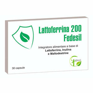 Lattoferrina 200fedesil - Lattoferrina 200 fedesil 30 capsule