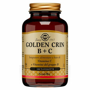 Solgar - Golden crin b+c 100 tavolette