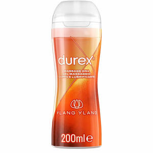 Durex - Durex massage 2 in 1 gel massaggio corpo e lubrificante ylang ylang 200ml