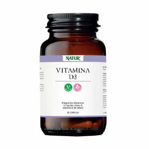 Natur - Vitamina d3 30 capsule